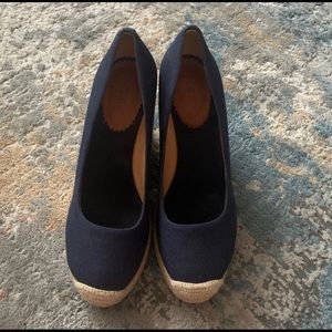 J. Crew Seville, Navy, Espadrilles, Size 9